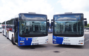 Mit Saarbahn und Bussen schnell und bequem zur Internationalen Saarmesse Busse