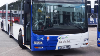 Gelenkbusse Gelenkbus - Ausschnitt