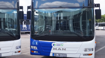 Gelenkbusse Gelenkbus - Ausschnitt