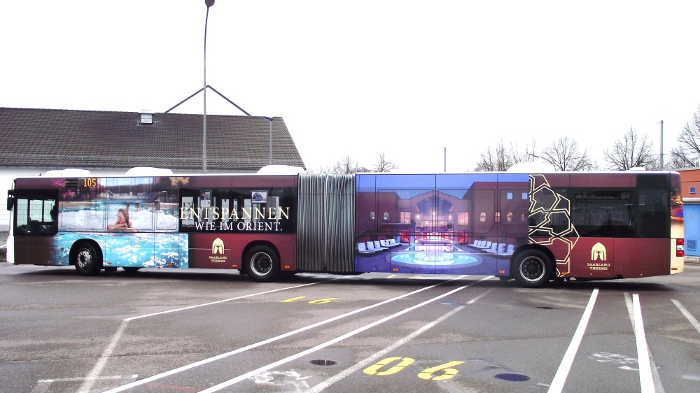 Gelenkbus Saarland Therme Gelenkbus Saarland Therme