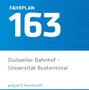 Linienfahrplan 163
