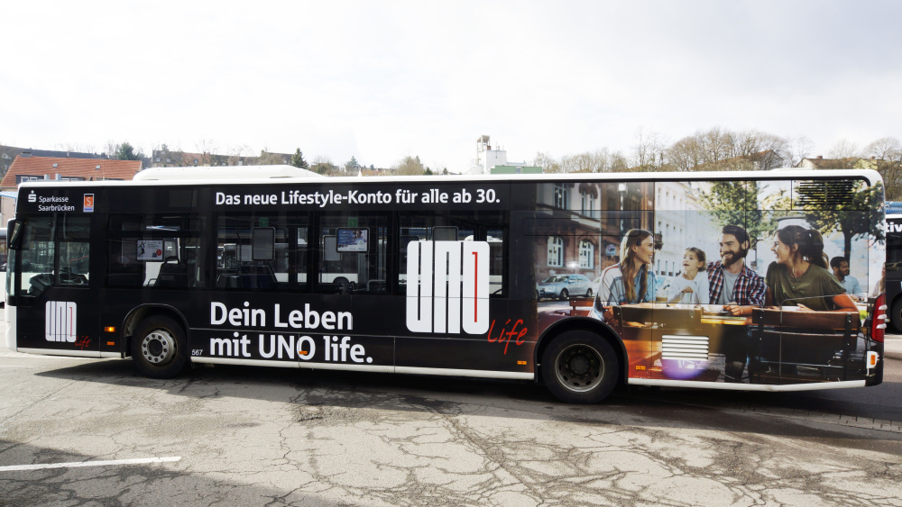 Werbung auf Bussen Werben auf Solobussen