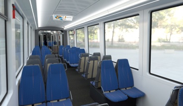 Fahrzeugsimulation des Innenraums Image