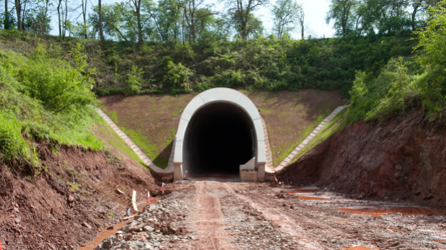 Tunnelarbeiten, 2012 Tunnelarbeiten, 2012